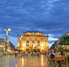 Place de la Comédie à Montpellier